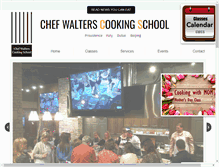 Tablet Screenshot of chefwalterscookingschool.com